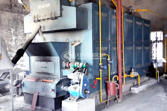 4噸DZL生物質(zhì)蒸汽鍋爐項目