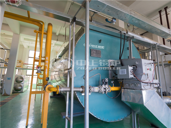 中正鍋爐在新衡新材料的導熱油爐項目