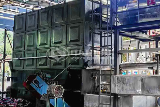 中信大錳礦業(yè)360萬大卡YLW系列有機熱載體鍋爐項目